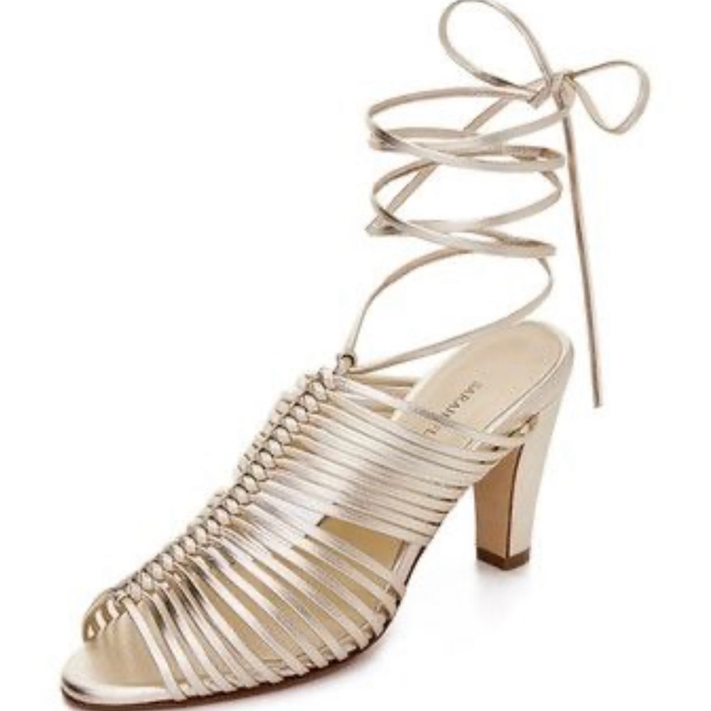 !NEW! Sarah Flint - Ivy Strappy Sandals - Gold